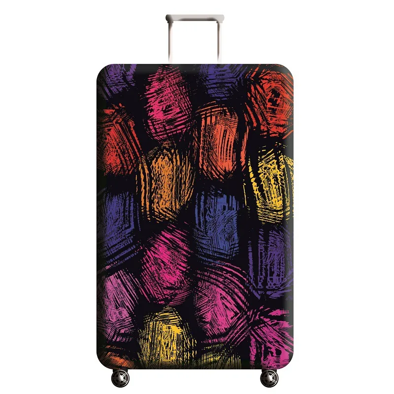 Защитный чехол для багажа TRIPNUO Universe для 19-32 дюймов, Толстый эластичный чехол для костюма, защитный чехол, аксессуары для путешествий - Цвет: 4