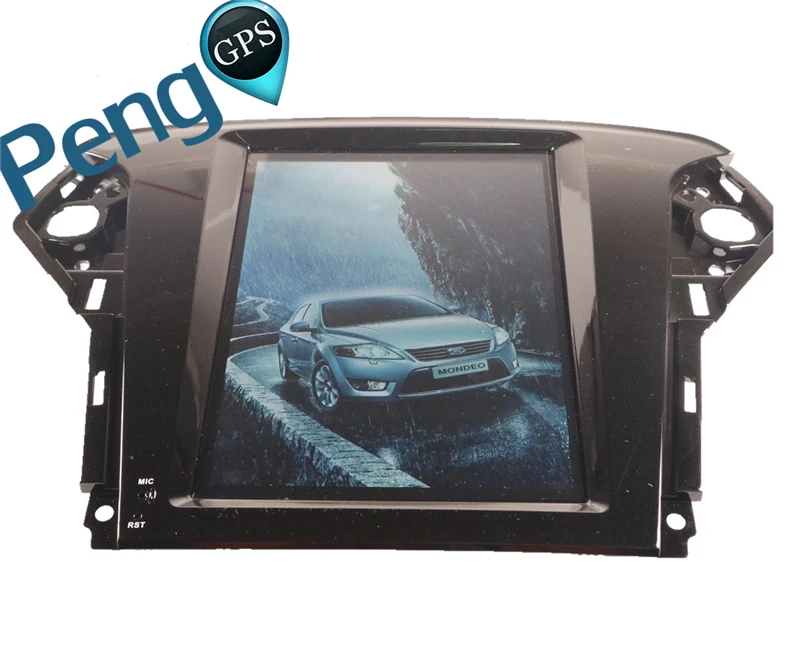 Clearance Tesla Style 10.4 Inch IPS Android Car Radio DVD Player GPS Navigation for Ford Mondeo/Fusion 2007-2012 Supports Seat Heating 1