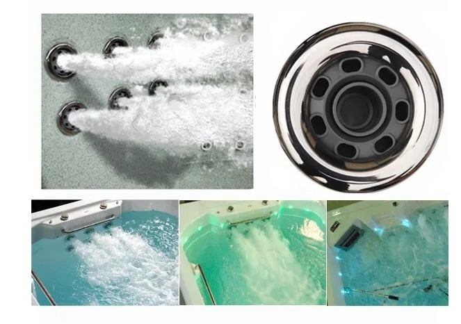 Спа капсула из нержавеющей стали бассейн 5 дюймов шторм плавательный jet