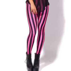 Women Stripe Leggings Slim Skinny Leggings White Black Red Rose Yellow Striped Spring Summer Running Gym Stretchy Pants Trousers Women Stripe Leggings Slim Skinny Leggings White Black Red Rose Yellow Striped Spring Summer Running Gym Stretchy Pants Trousers