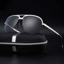 Aluminum magnesium polarizing sunglasses new men sunglasses drive eye fashion people