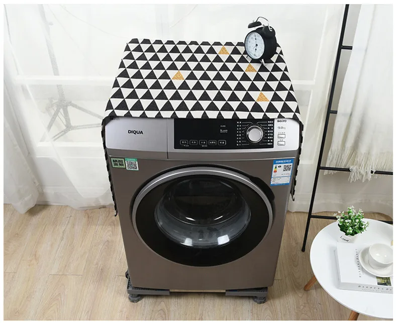 XYZLS пылезащитный чехол для стиральной машины для микроволновой печи холодильника хлопок белье геометрический пылезащитный мешок для хранения Домашний декор 1 шт