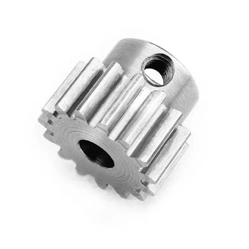 New Durable 1M 15T Motor Gear 8mm Metal Motor Convex Gear For 775 Gear Motor