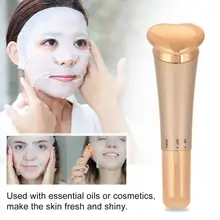 Портативный в форме сердца массажер для лица основной прибор косметическое средство для лица очиститель кожи вибромассажер для лица массажер