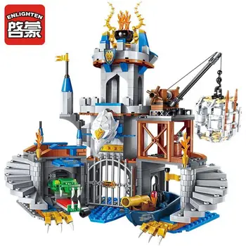 

Enlighten Models Building toy Compatible with E2315 656pcs Castle Blocks Toys Hobbies For Boys Girls Model Building Kits