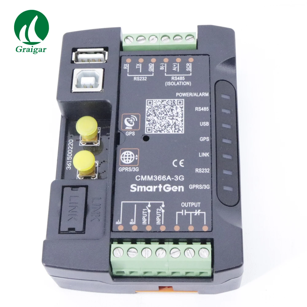 

Smartgen CMM366A-3G Cloud Monitoring Communication Module
