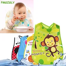 Симпатичные Детские комплекты с принтом «слюнявчик eva Водонепроницаемая бандана силиконовые детские нагрудники обувь для мальчиков обув забота о кормлении