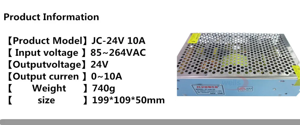 Светодиодный трансформатор выключатель 5 V 12 V 24 V 36 V 48 V Питание, 2A/3A/4A/5A/6A/10A/12A/20A/30A/40A/60A Мощность для светодиодный полосы