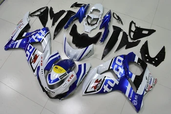

Body Kits GSXR 1000 2009 - 2015 K9 White Blue Fairings GSX R 1000 2011 Body Kits GSX-R1000 2013