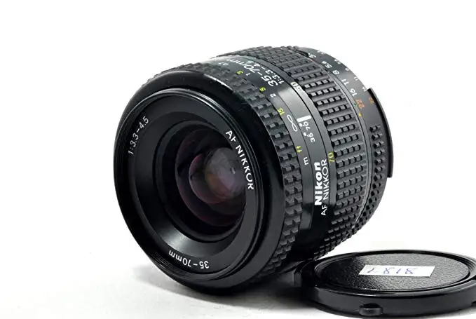 Б/у Полнокадровый Автофокус Nikon 35-70 3,3-4,5 AF с широкоугольным