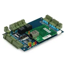 TCP/IP LAN socket RFID IC 2 door 4 reader access controller access control panel board for enter door access control system zk scr100 rfid card capacity tcp ip scr100 door access control rfid access control system