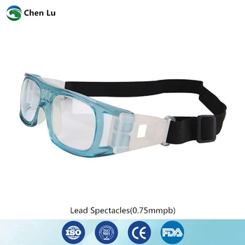 

The new listing gamma rays and x-ray protection 0.75mmpb sports type lead spectacles Nuclear radiation protective glasses