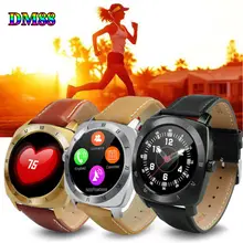 Dm88 bluetooth wasserdicht smart watch tragbare geräte smartwatch mit pulsmesser mp3-player für ios android handys # b0