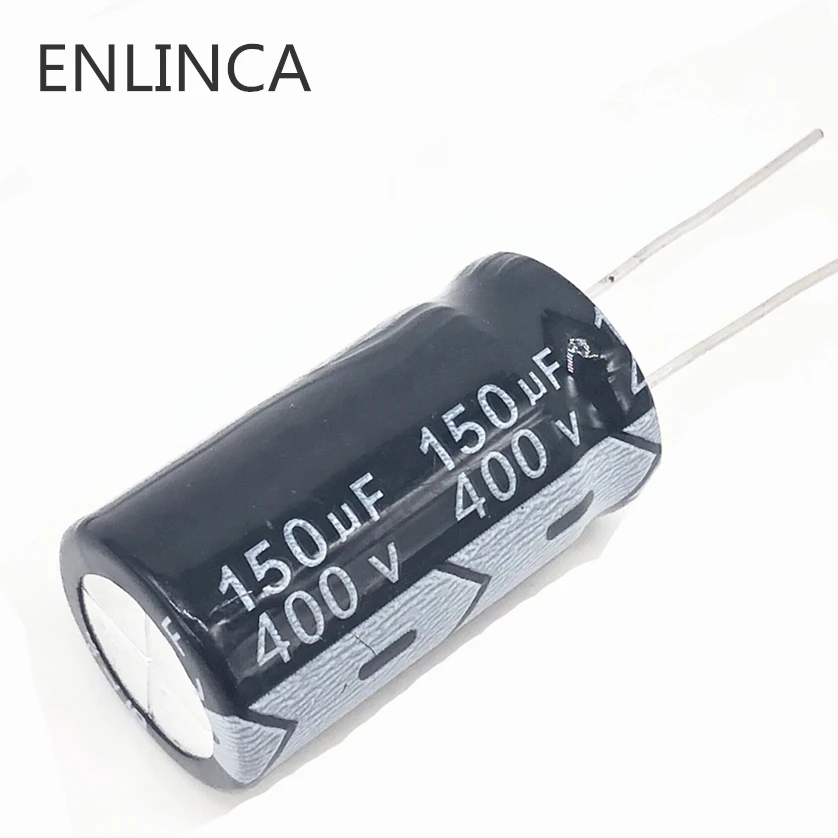 

6pcs/lot 150UF 400V 150UF aluminum electrolytic capacitor size 18*30mm T23 20%