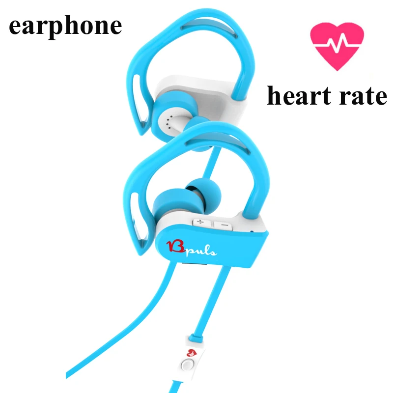 Heart rate earphone SPORT PULSE Wireless Bluetooth Stereo Earbuds with