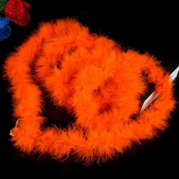 

New 2 Meter Colorful Bouquet Feather Boa Strip Garland Adults Women DIY Costume Accessories Wedding Decoration Wedding