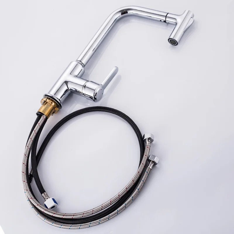 kitchen faucets 2 function pull out kitchen mixer water taps torneira da cozinha cold and hot faucet spout sink taps torneira