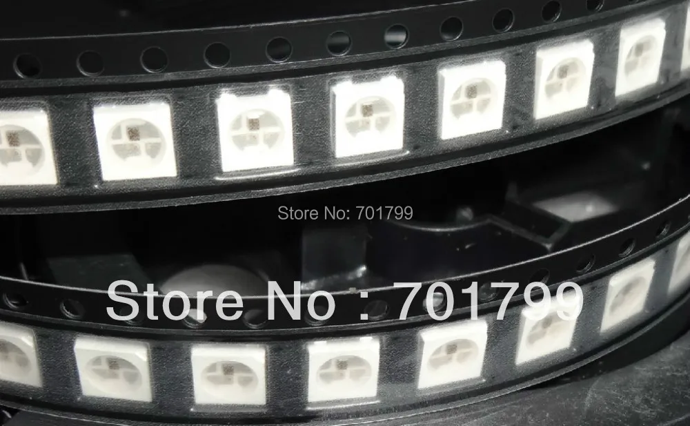 

1000pcs WS2812B;4pin;5050 SMD RGB LED with built-in WS2811 IC inside