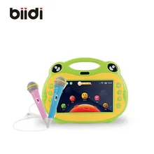 Android 5.1 7 “niños karaoke learning tablet PC Dual sistema de la operación ayuda conecta con TV cantando aprendizaje descarga APP gratuita