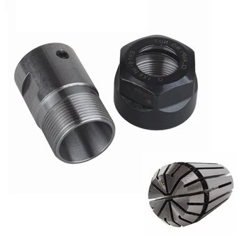 

SHGO HOT-1Pcs C20 Er16 32L 8Mm Spindle Motor Clamp Rod + 1Pcs Er16-1/8(3.175)Mm Collet