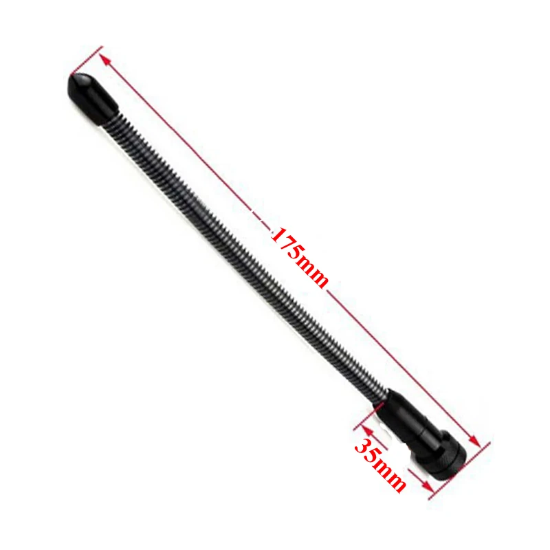 Black Soft Flexible Single Band Vhf 144mhz High Gain Sma-m Handheld Radio Antenna For Yaesu Baofeng Walkie Talkie Uv-3r