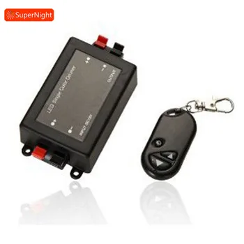 

Single Color LED Controller Dimmer DC 12V 24V 3 Keys RF Remote Controller for 5050 3528 Single Color LED Strip Lights Spotlight