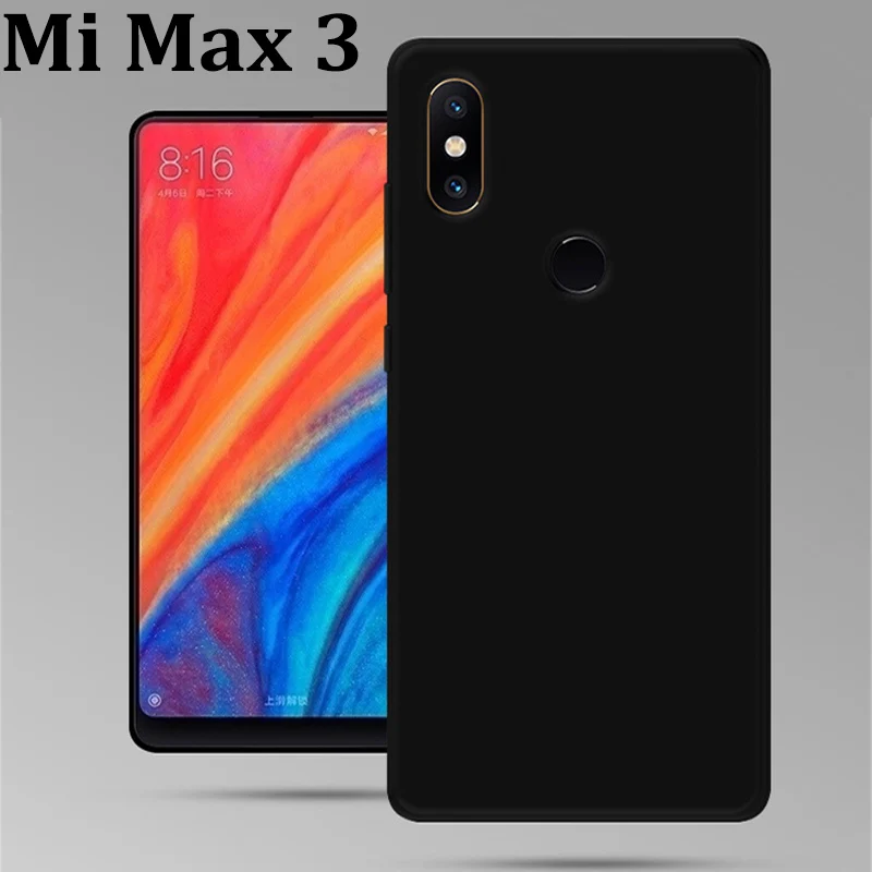 2 шт. чехол для xiaomi mi Max 3 мягкая задняя крышка Max3 чехлы телефонов Ультратонкий