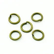 Aprox 800 Pçs/lote Anel de Metal argolas 0.7X5mm de Diâmetro. Achados FQA007-77