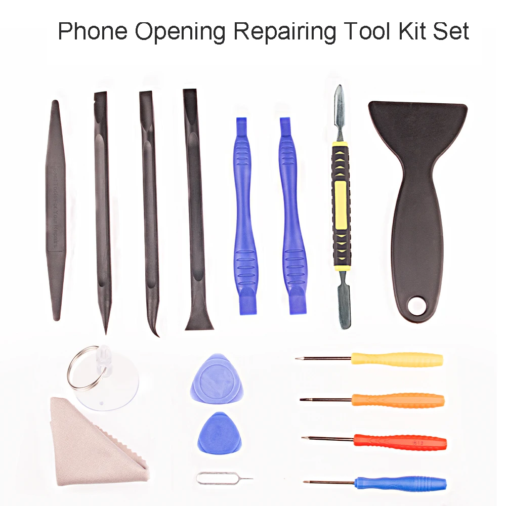 

Phone Opening Repairing Tool Kit Set For iPhone Mobile Phone Smart Phone PC Repairing Screwdriver Spudger For Samsung