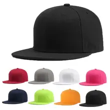 2019 Recém Sports Boné de Beisebol Em Branco Plain Snapback Sólida bola de Golfe Chapéu Rua Das Mulheres Dos Homens