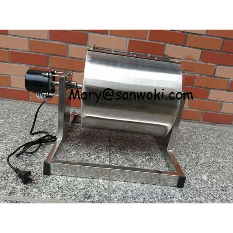 Automatic Rotation 6L Coffee Roaster Machine Stainless Steel Coffee Bean Coco Soybeans Peanut Roasting Machine