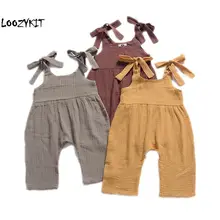 Loozykit/Новинка года; женский комбинезон для маленьких мальчиков и девочек; мягкий Модный комбинезон для девочек; одежда