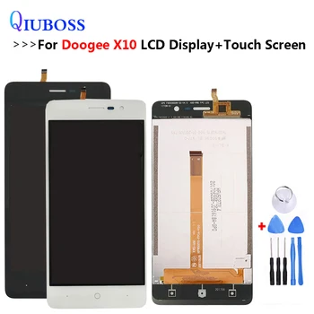 

For 5 inch Doogee X10 LCD Display+Touch Screen 100% Tested Screen Digitizer Assembly Replacement lcd For Doogee X10