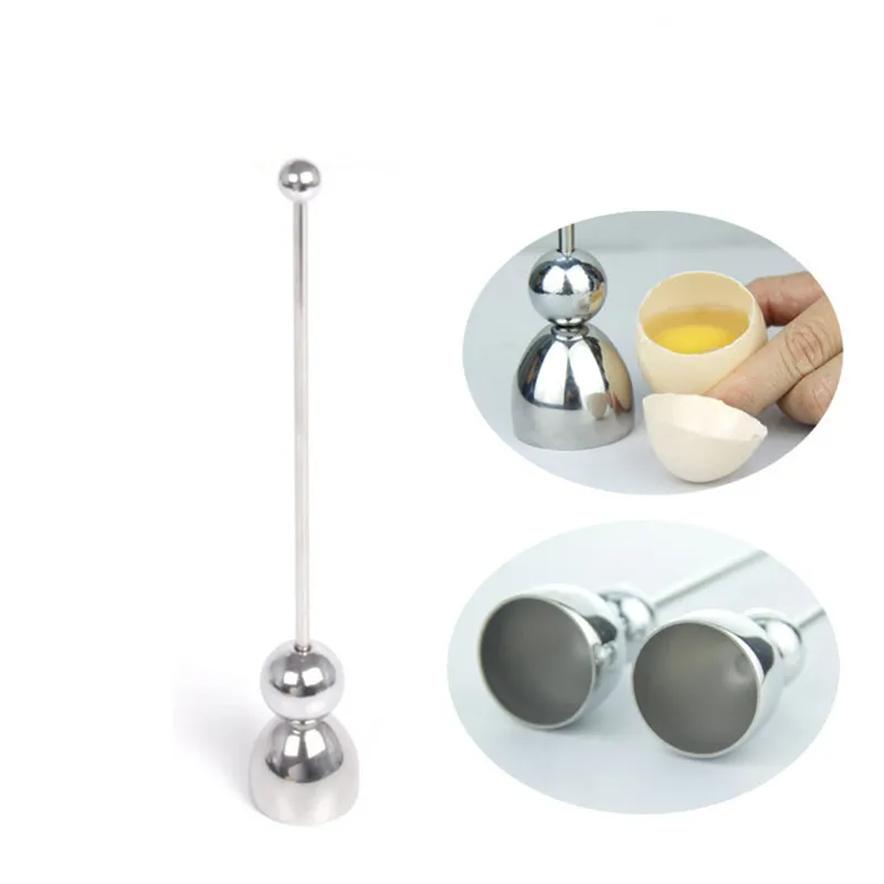 20 pcs Stainless Steel Egg Shell Opener, Separator and Cutter for