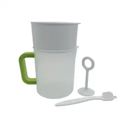 4 шт. 1.5L Пластик соевого молока чайник Набор фильтров соевого молока фильтр гайка молока мешок альтернатива в том числе фильтр чашки