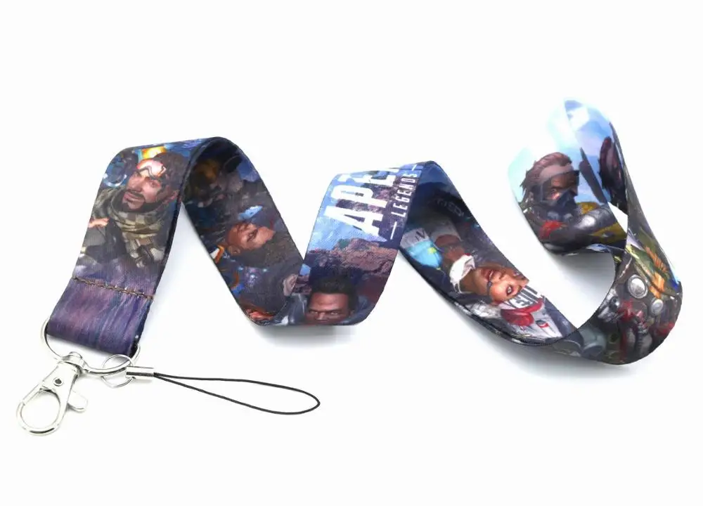 

10 pcs/lot Apex legends Phone Rope Strap Chain Charm Lanyard Keychain toy gift