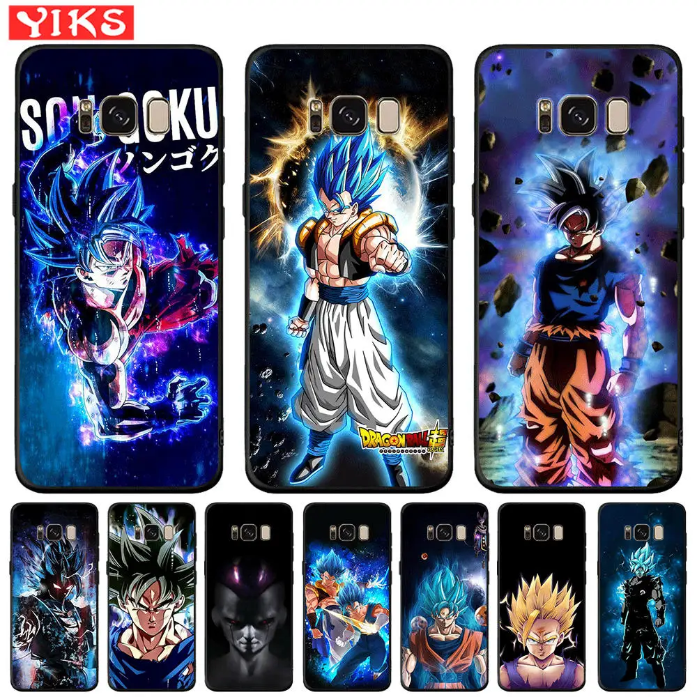 

Dragon Ball Z Super DBZ Goku Fashion Coque For Samsung Galaxy S10e S10 S9 S8 Plus Note 8 9 S7 Edge Phone Case Soft TPU Etui