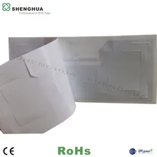 RFID метки ISO 18000-6C UHF RFID ветровое стекло этикетка водонепроницаемый медь/термобумага лобовое стекло бирка 200 шт./лот