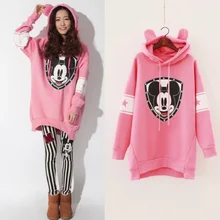 2019 fall and winter clothes moletom mickey Sweatshirt couple big yards thick velvet leisure Songane wide pullovers hoodies 2019 fall and winter clothes moletom mickey Sweatshirt couple big yards thick velvet leisure Songane wide pullovers hoodies