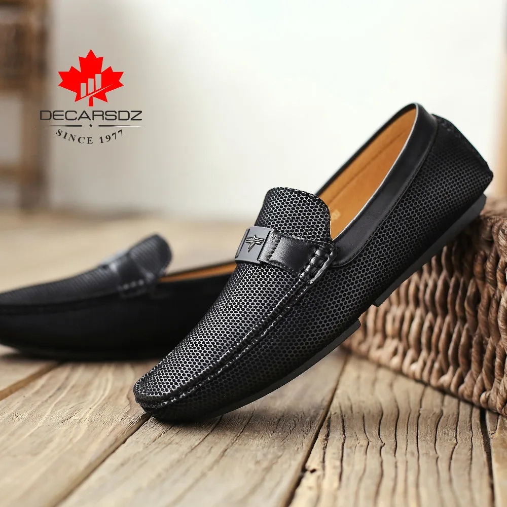 

Loafers men,DECARSDZ shoes men,comfortable summer shoes,Fashionable walking shoes for men,casual shoes designed in Paris