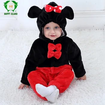 

Baby Hooded Jumpsuit Inflant Clothing Boy Girl Pajamas Cartoon Animal Onesie Jumpsuit Cute Baby Clothes 0-3Y Newborn Baby Romper