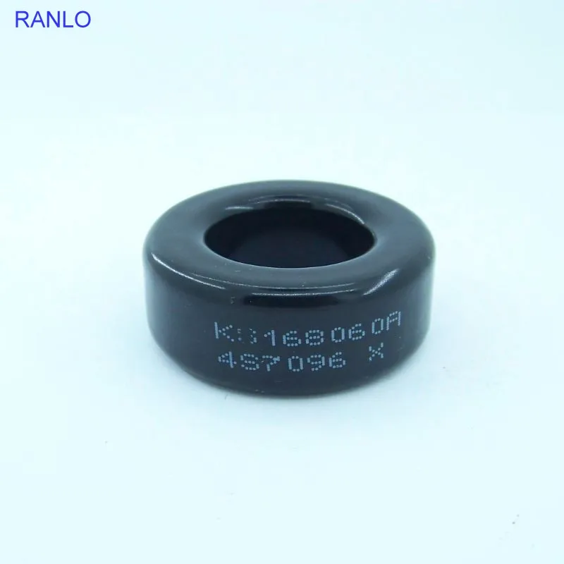 

3pcs RANLO KS168060A T168-60 Sendust FeSiAl Toroidal Cores OD*ID*HT 48*23*19 mm AL: 108nH/N2 Ae: 1.475