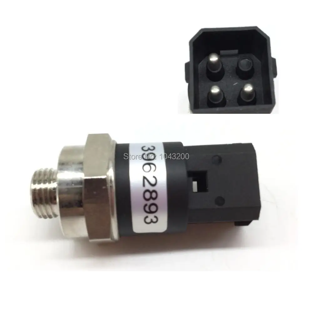 

3962893 New Oil Pan Pressure Sensor Stainlesssteel For Volvo Truck FH12 FH16 OE# 8156776 8143247 Pressure 1bar-2000bar