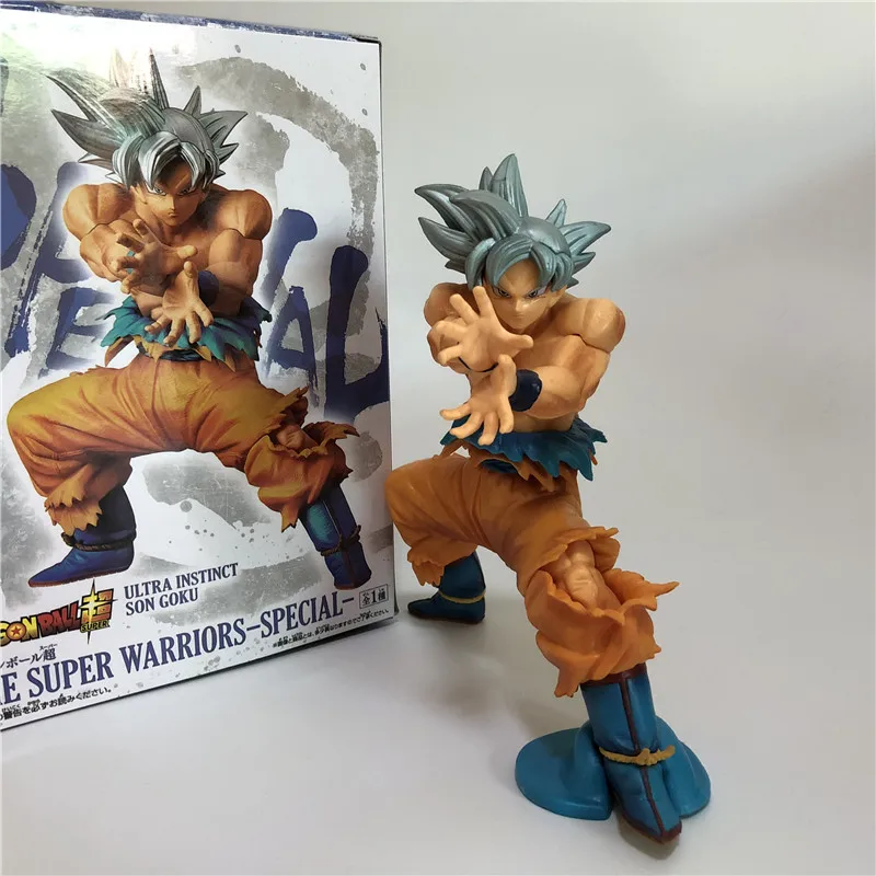 Dragon Ball Z Super Saiyan Goku серебряный стиль волос бомба волна фигурка DBZ Goku памятная Коллекционная модель игрушки 16 см