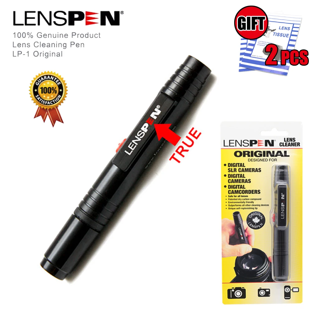 100 Original Genuine Brand LENSPEN LP 1 Dust Cleaner Camera Cleaning