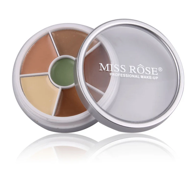 

5pcs 2# Miss Rose Concealer palette Contour Green Purple Palette Dark Circles Face Primer Facial Concealer Makeup Cream Cosmetic