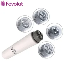 4 головки мини Электрический массажер для глаз Анти отечность темный круг для удаления укрепляющий уход за кожей массаж подтяжка лица ручка без батареи