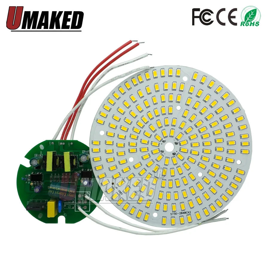 

100W led lighting source for industrial and mining lamp workshop, warehouse chandelier 100w led pcb board+driver