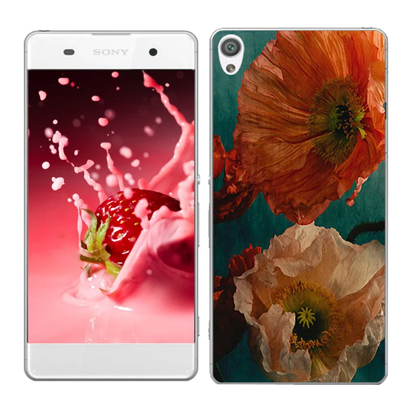 Для sony Xperia XA чехол для Coque sony XA F3112 F3113 F3115 фантазии окрашенные мягкая ТПУ чехол для телефона sony Xa F3111 XA Shell - Цвет: 06