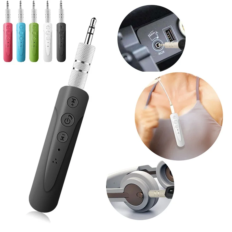 

Hands-FreeWireless Bluetooth V4.1 MP3 Player 3.5mm Jack Aux Audio Receiver Adapter Music Receiver Car Bluetooth Speaker